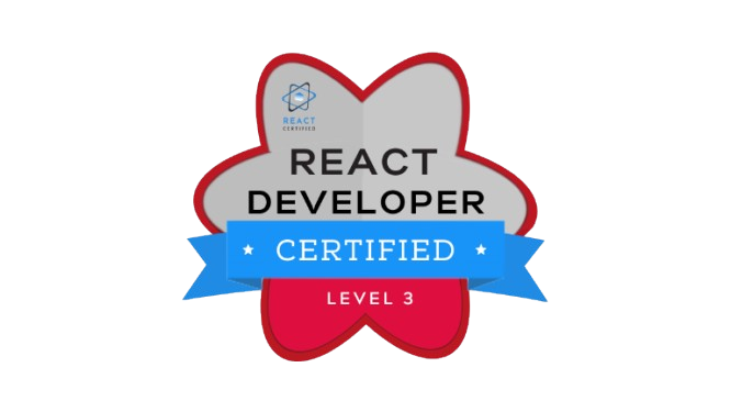 Certified React Developer — Level 3